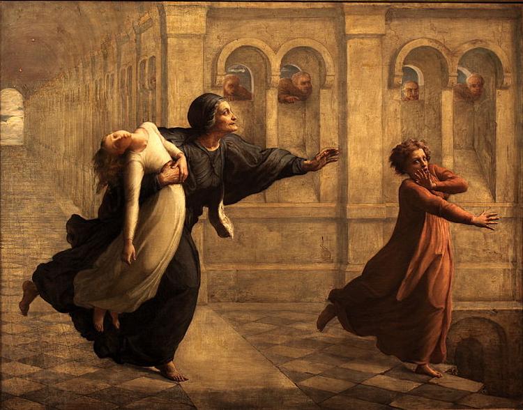 Louis Janmot The nightmare China oil painting art